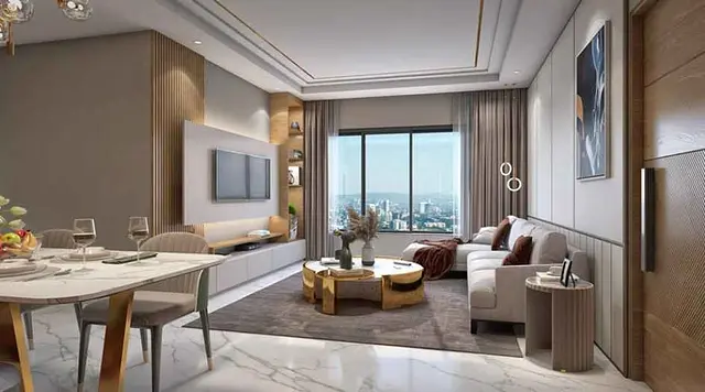 Ajmera-Versova-Living-room
