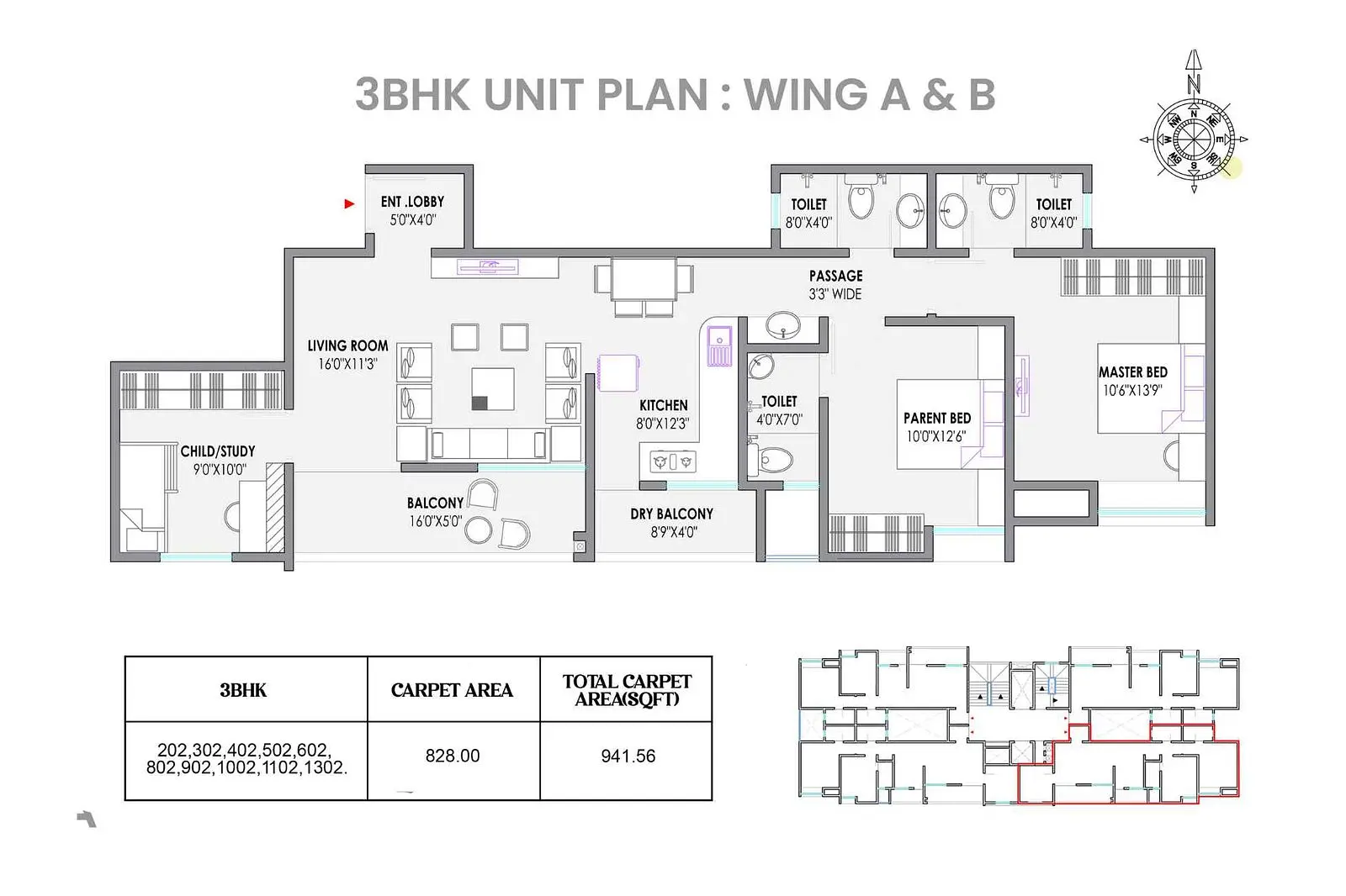 3 BHK