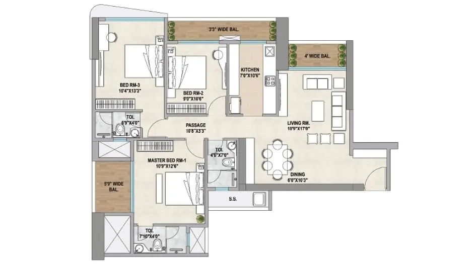 3 BHK
