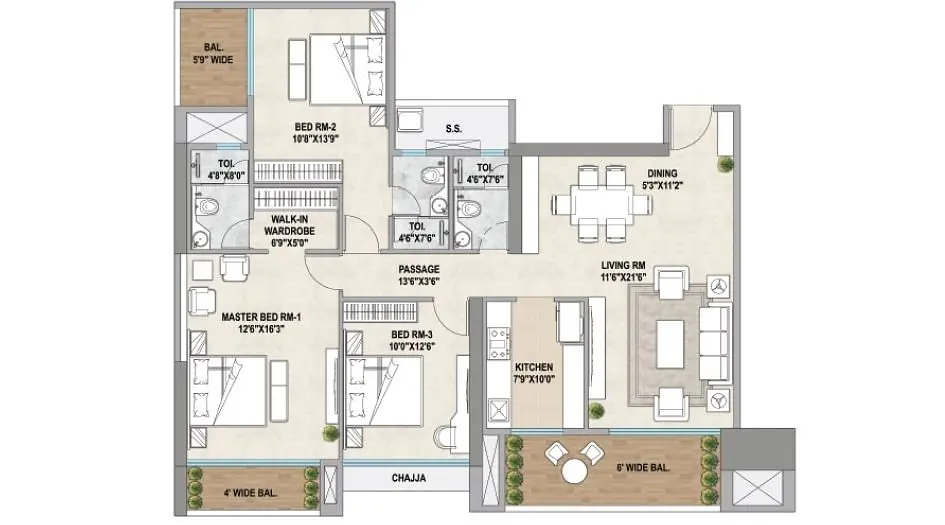 3 BHK