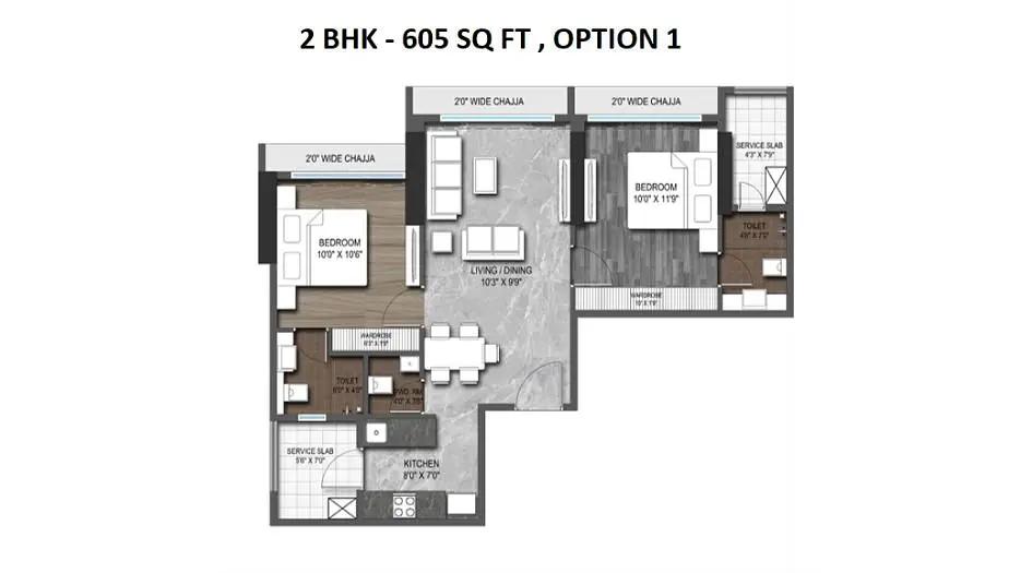 2 BHK