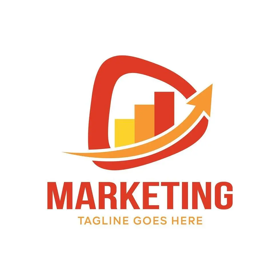 marketing-growth-business-logo-design-with-arrow-combination-corporate-company-symbol-vector