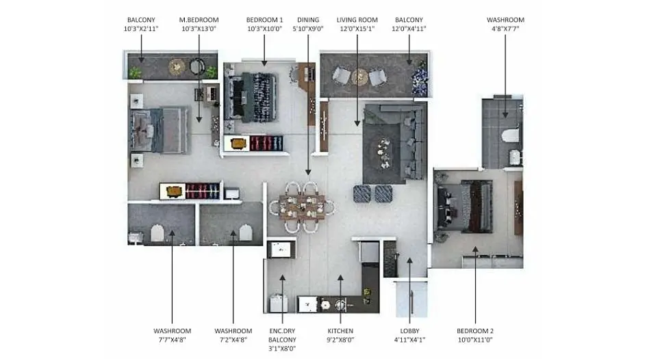 3 BHK