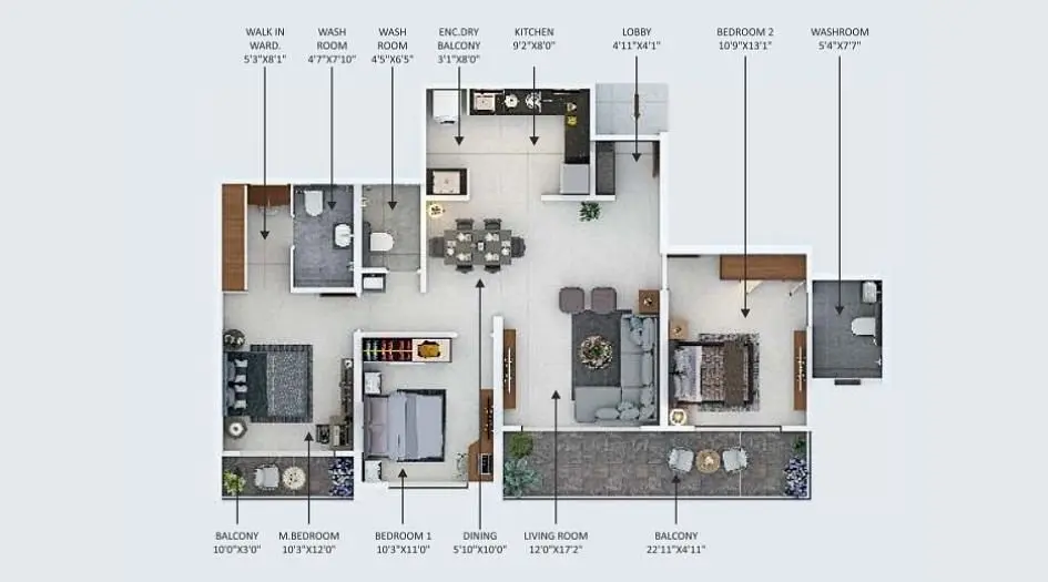 3 BHK