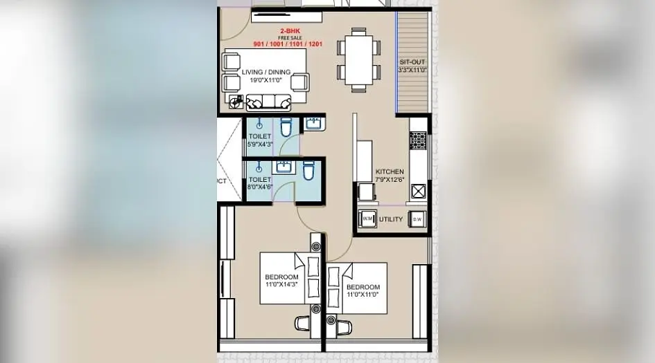 2 BHK