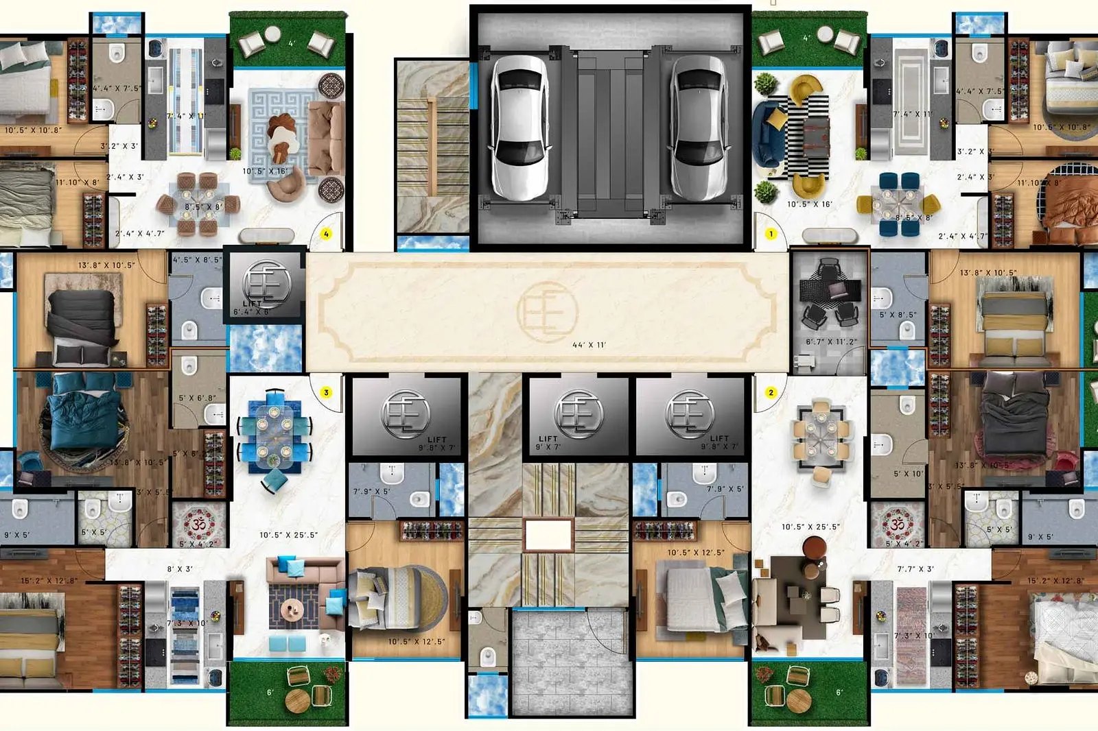 3 BHK