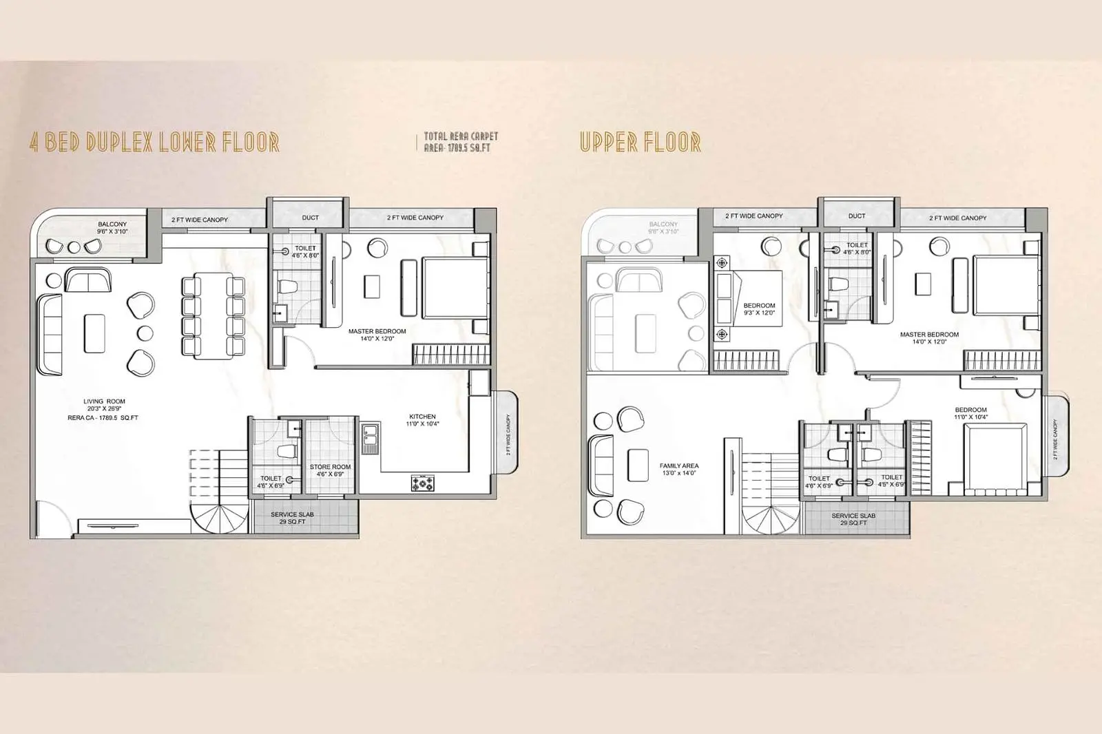 4 BHK Duplex