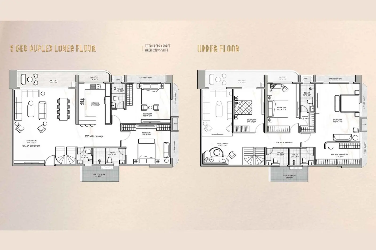 5 BHK Duplex