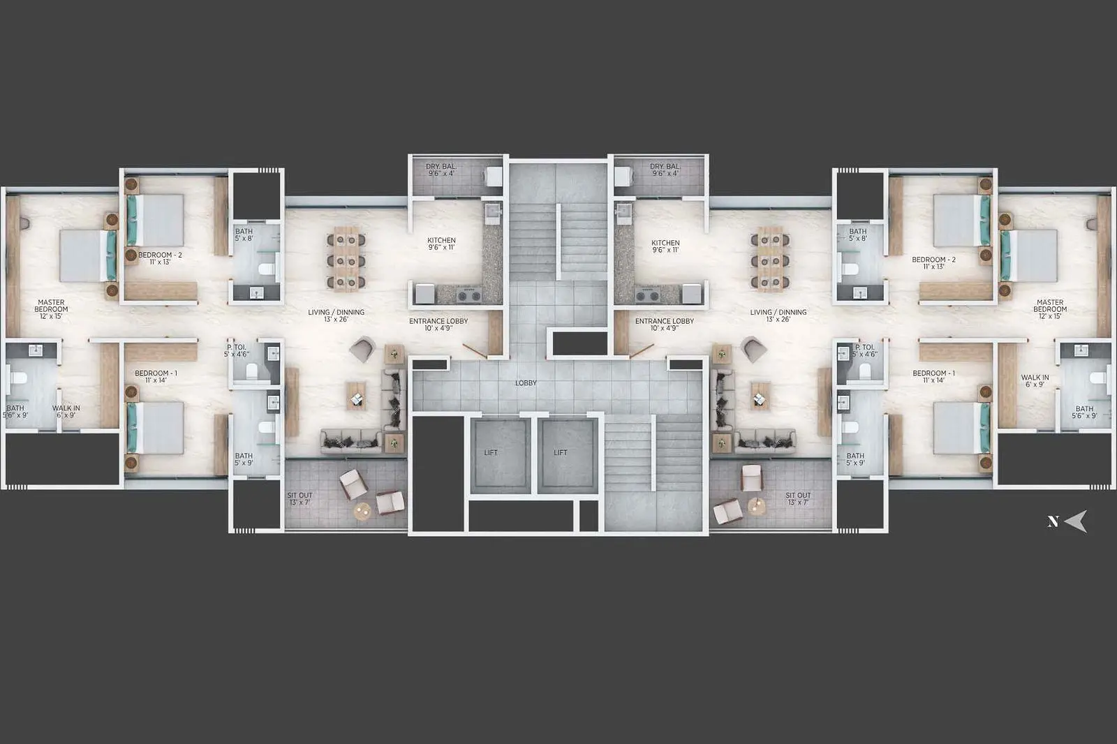 3 BHK