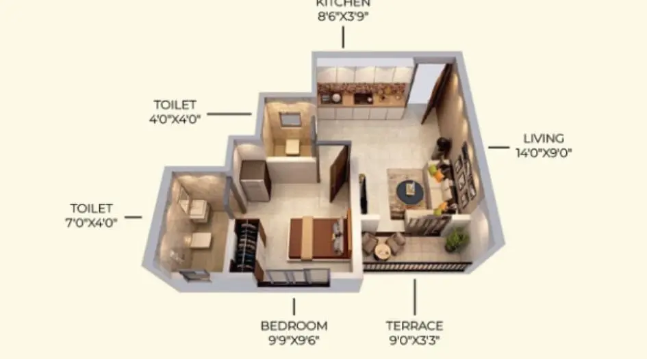 1 BHK