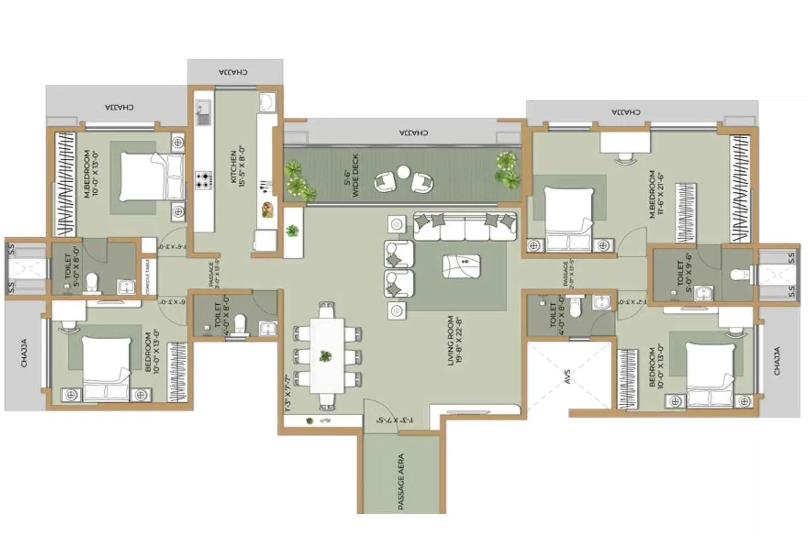 4 BHK