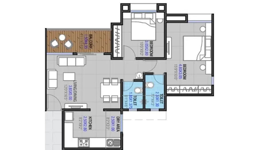 2 BHK