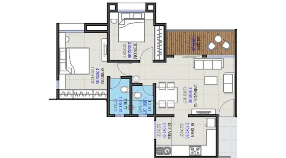 2 BHK