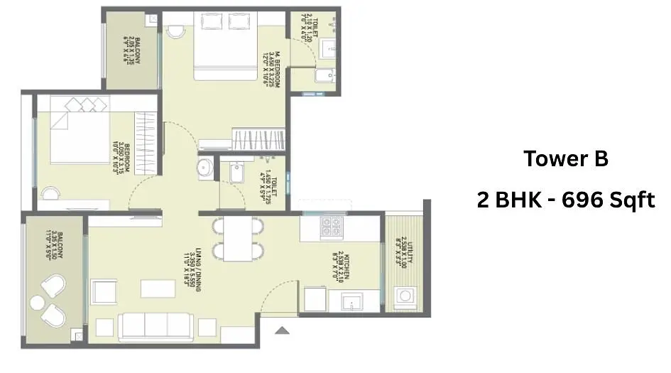 2 BHK