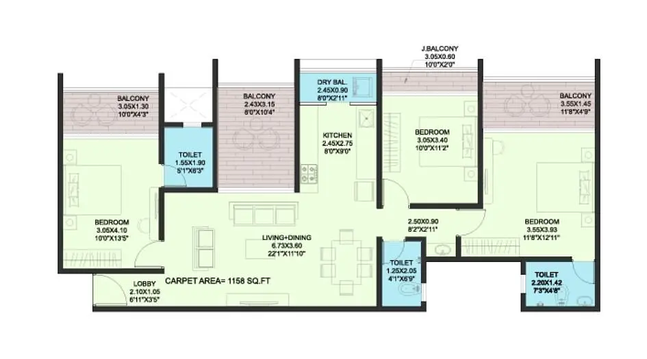 3 BHK