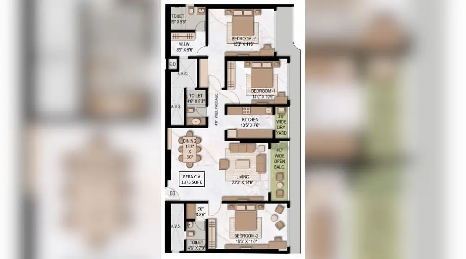 3 BHK