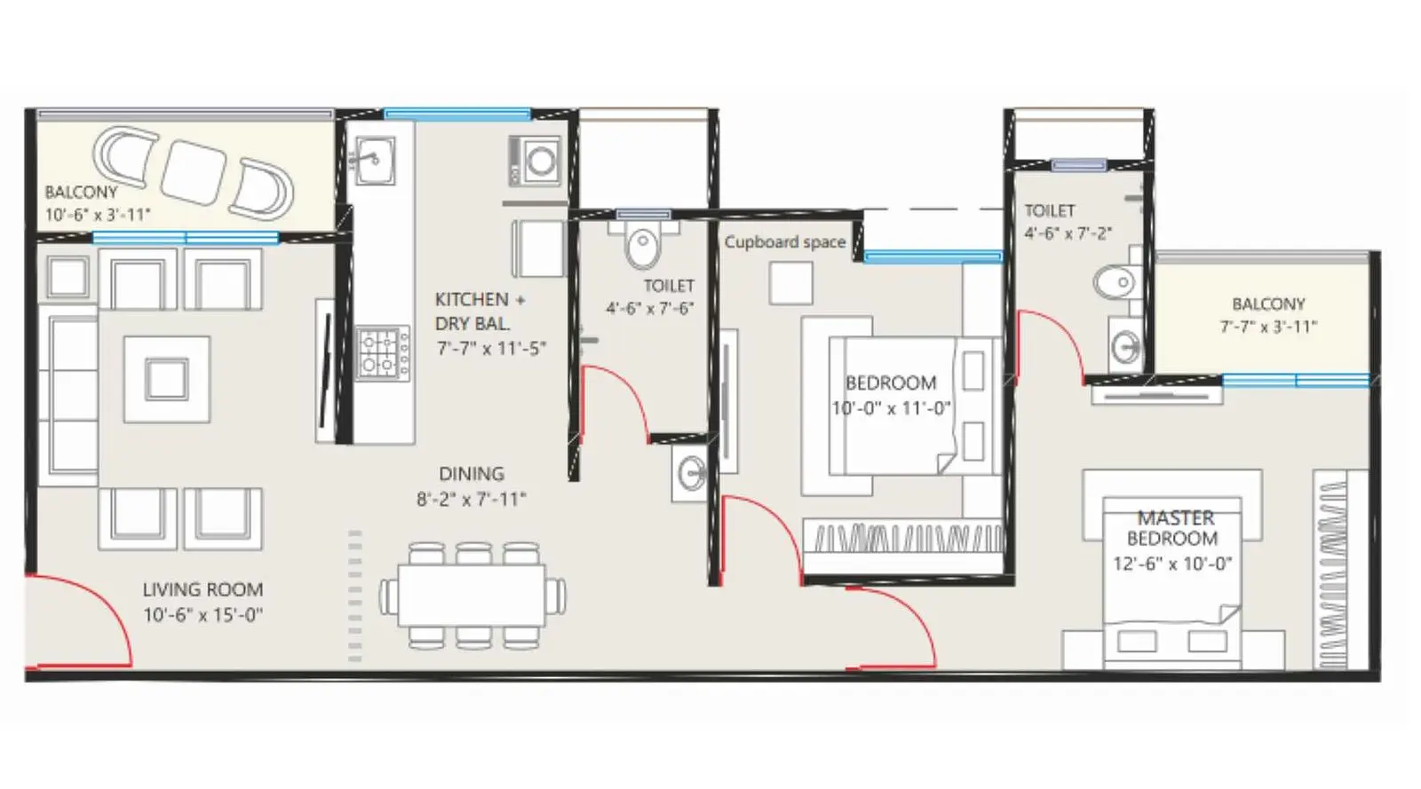2 BHK