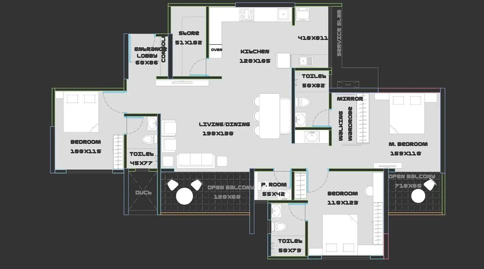 3 BHK