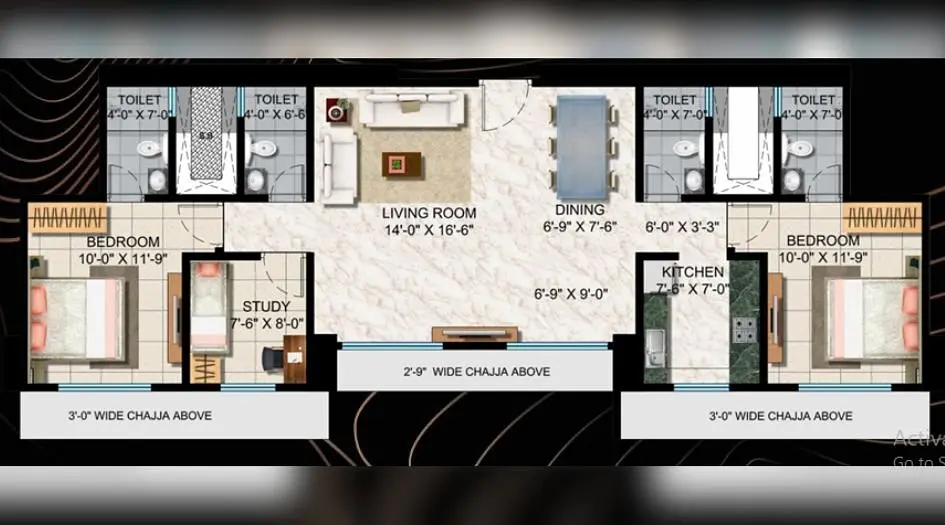 3 BHK