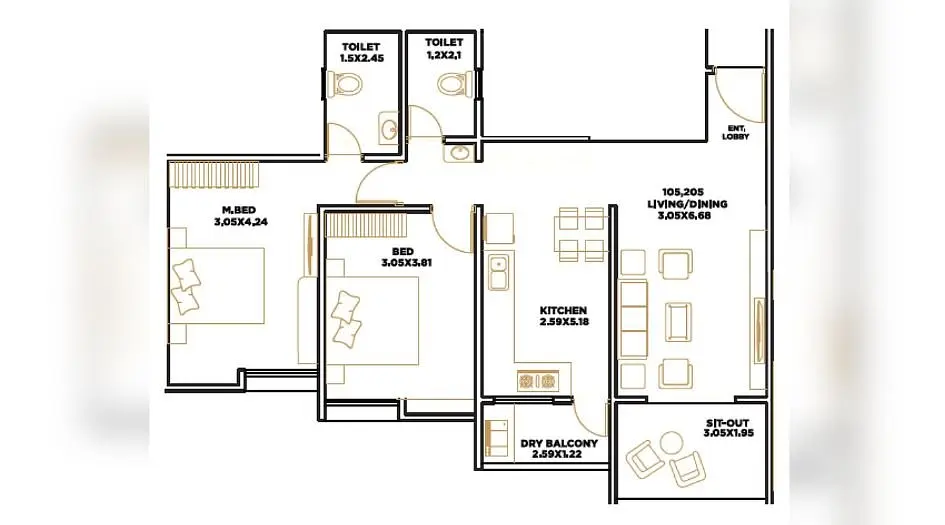 2 BHK