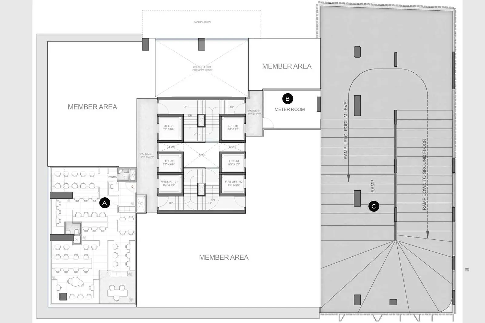 office spaces