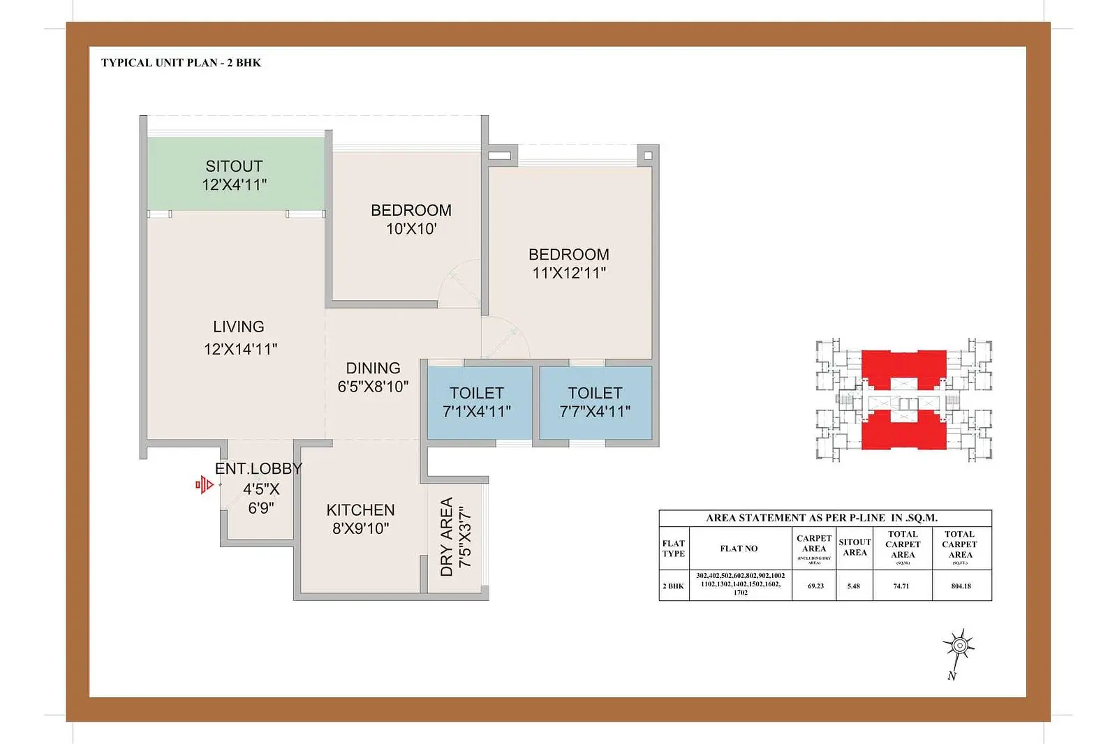 2 Bhk