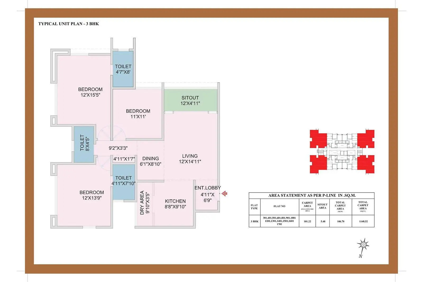 3 Bhk