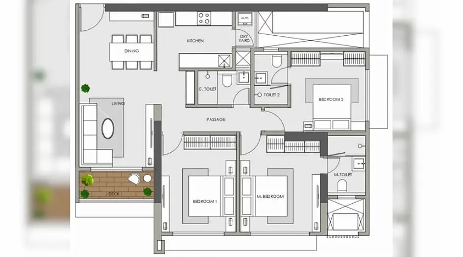 3 BHK
