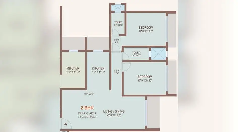 2 BHK
