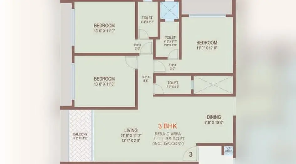 3 BHK