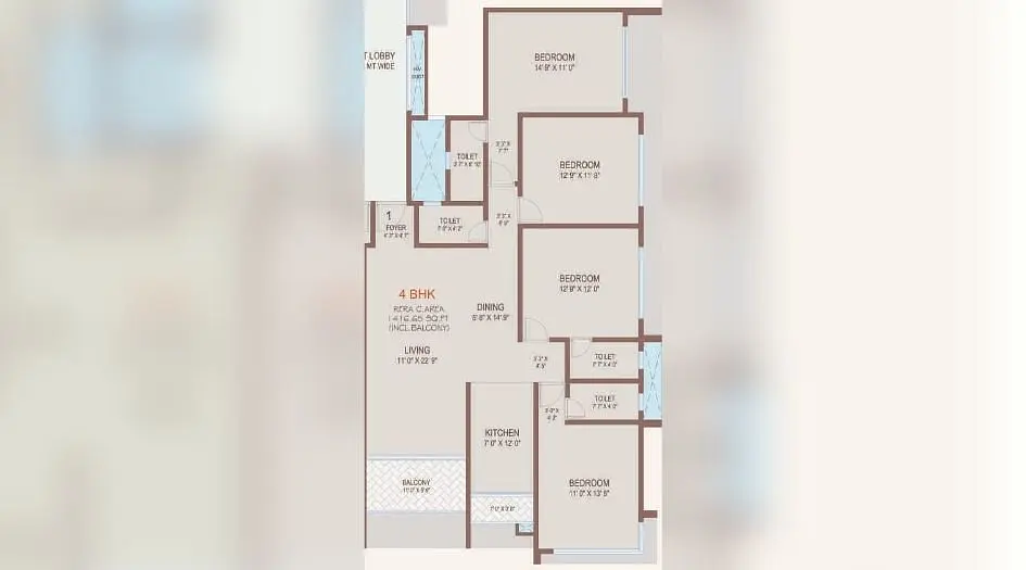 4 BHK