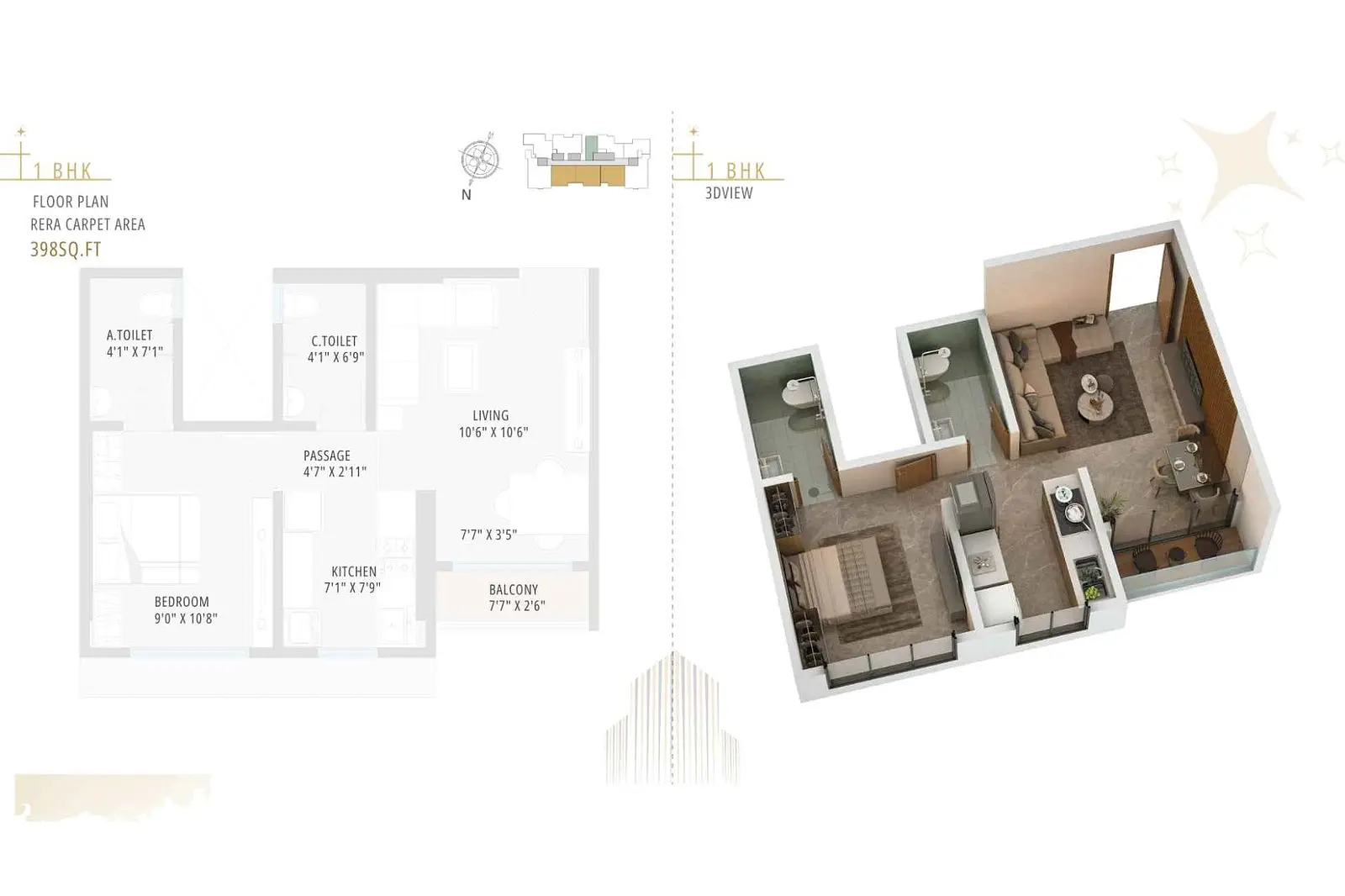 1 BHK