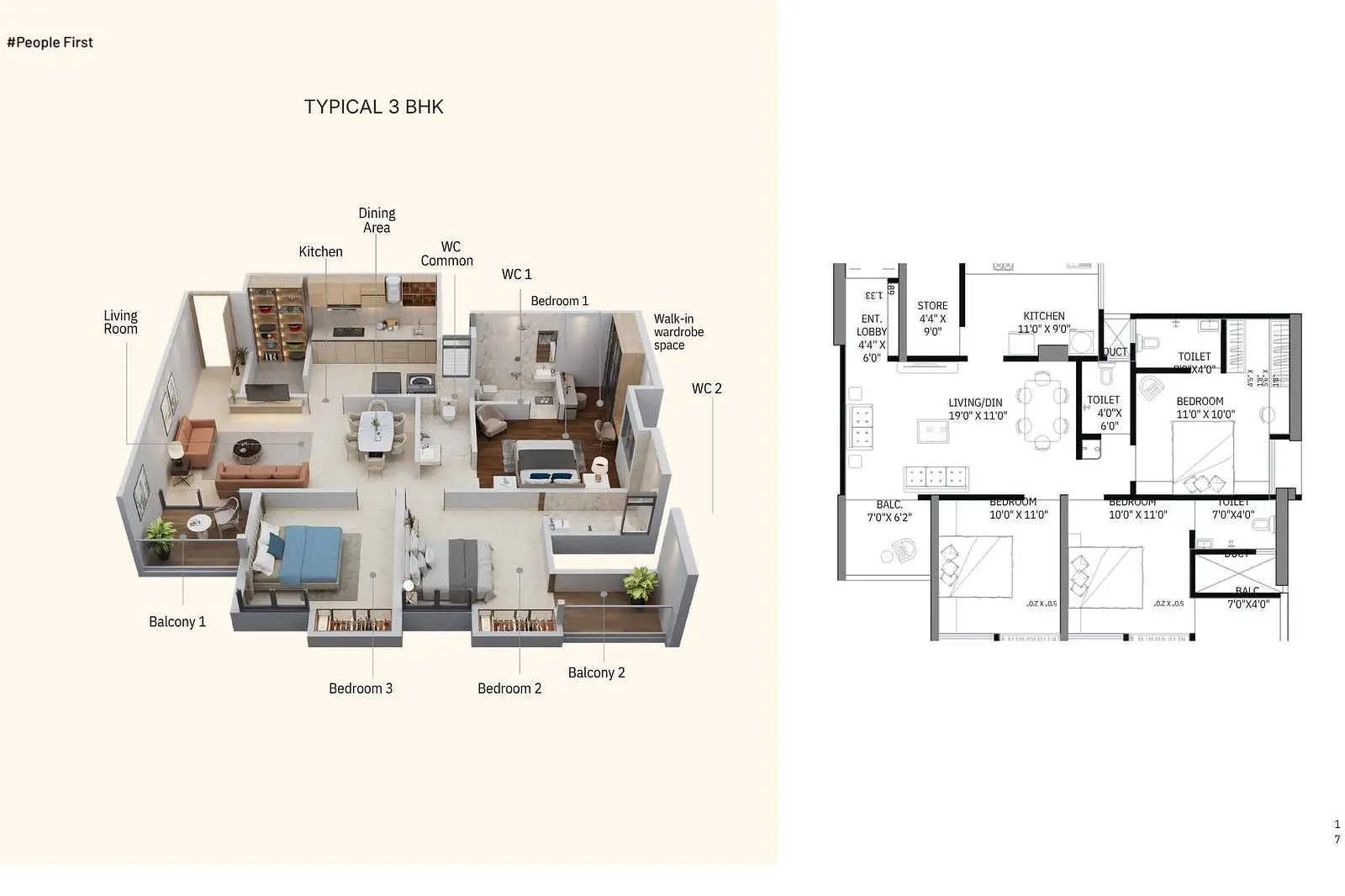 3 BHK