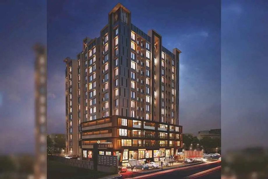 Shashwat-Elevation-image-Night-view