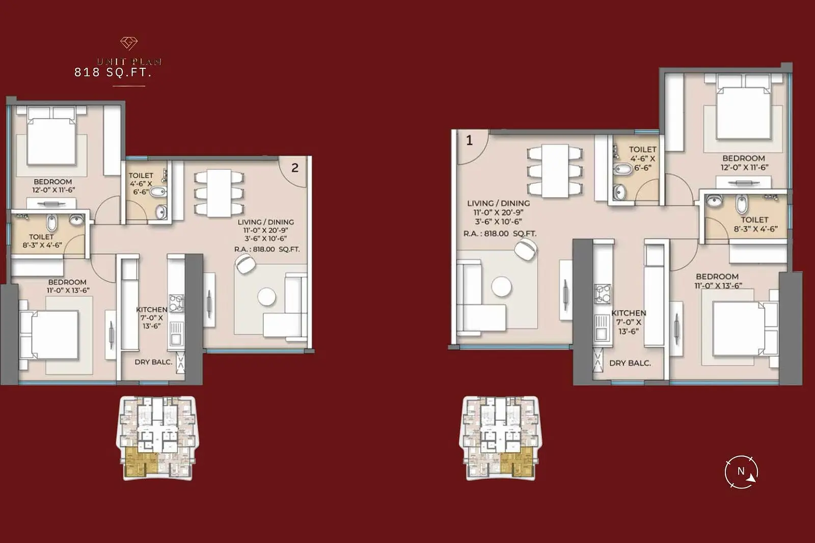 2 Bhk