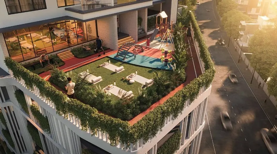 Vibrant-The-V-Mansion-Amenities-Yoga-Deck