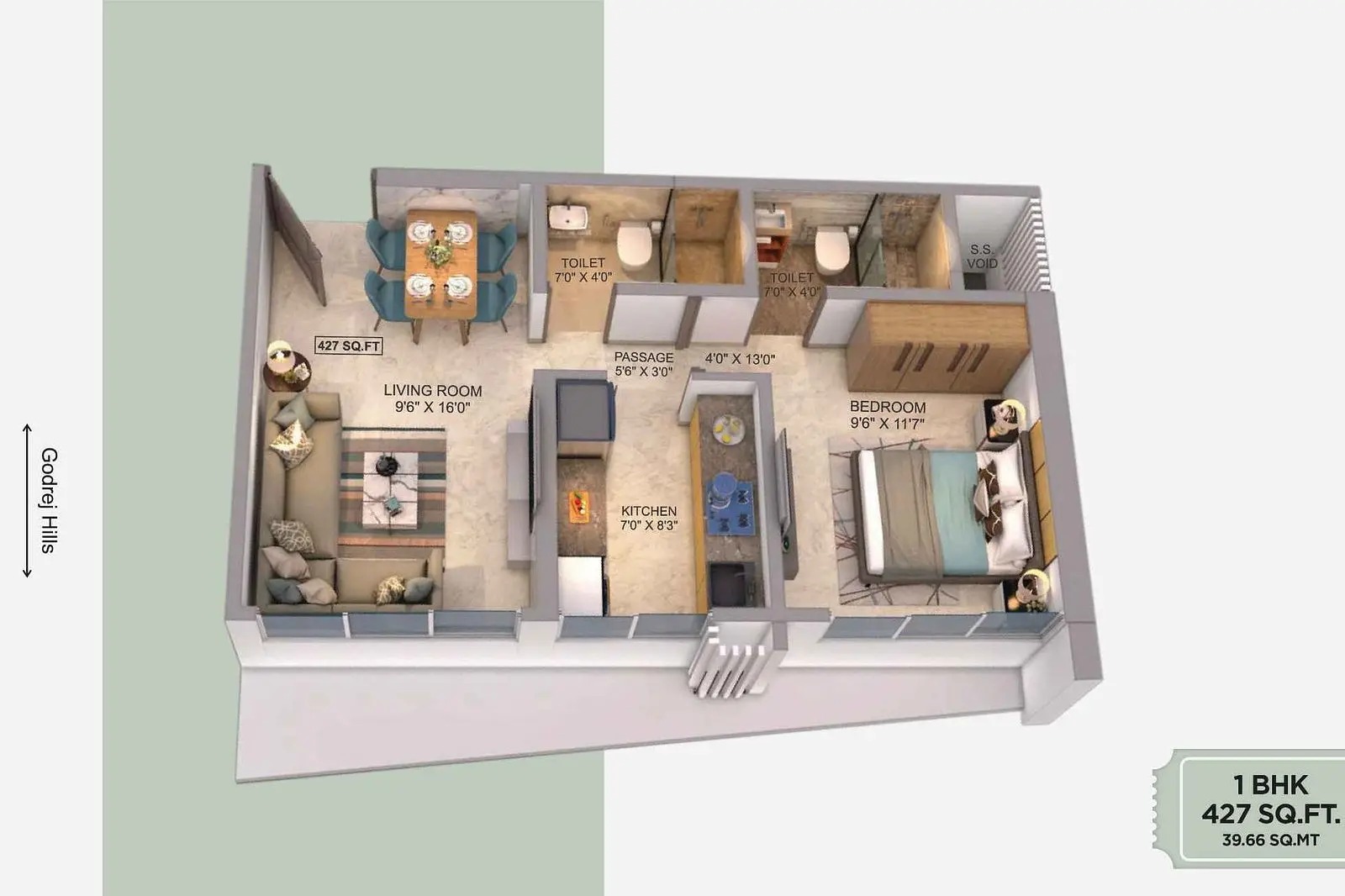 1BHK
