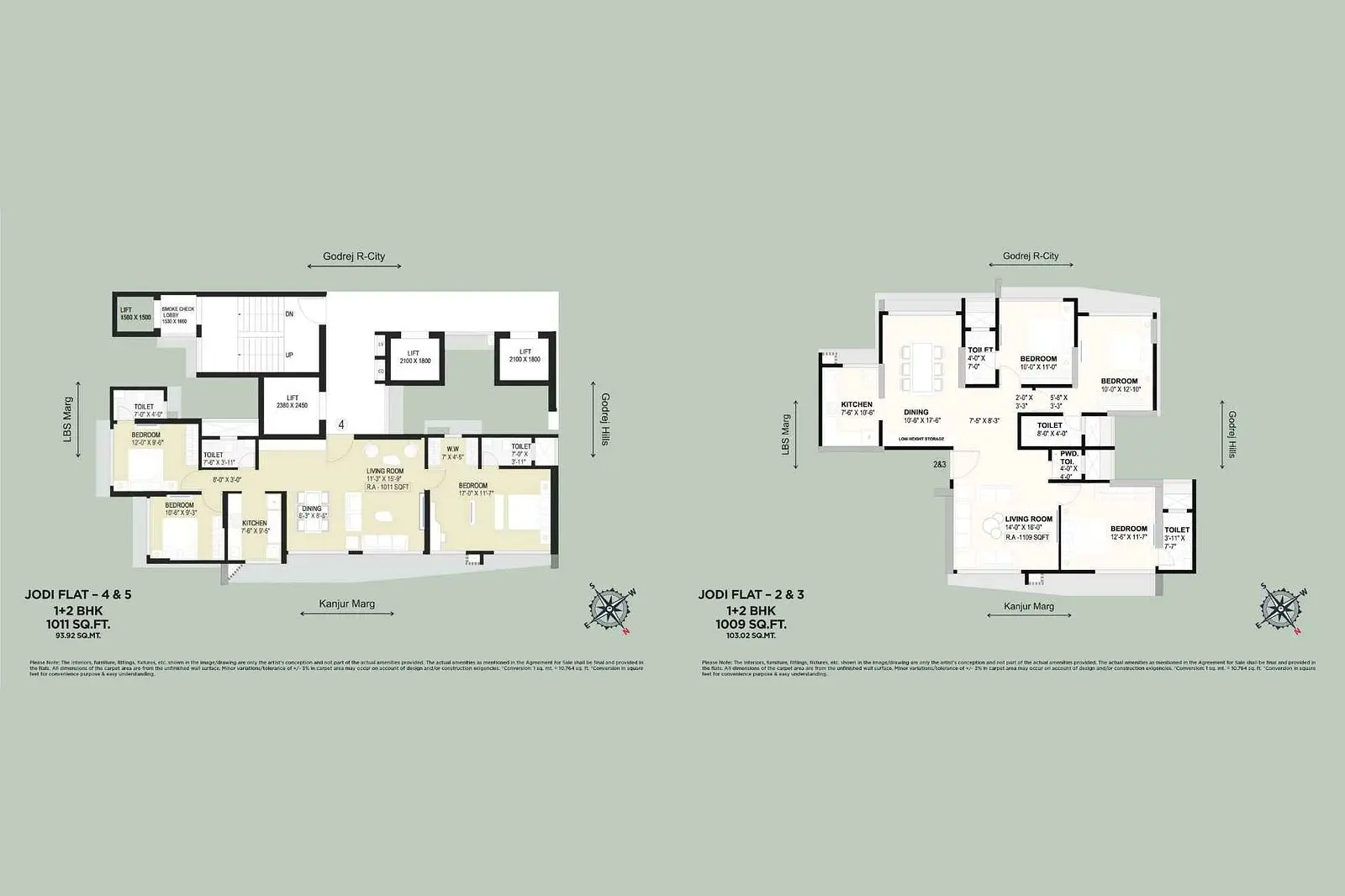 3BHK