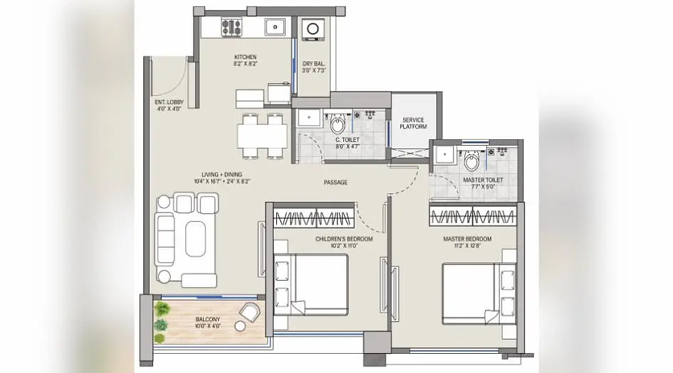 2 BHK