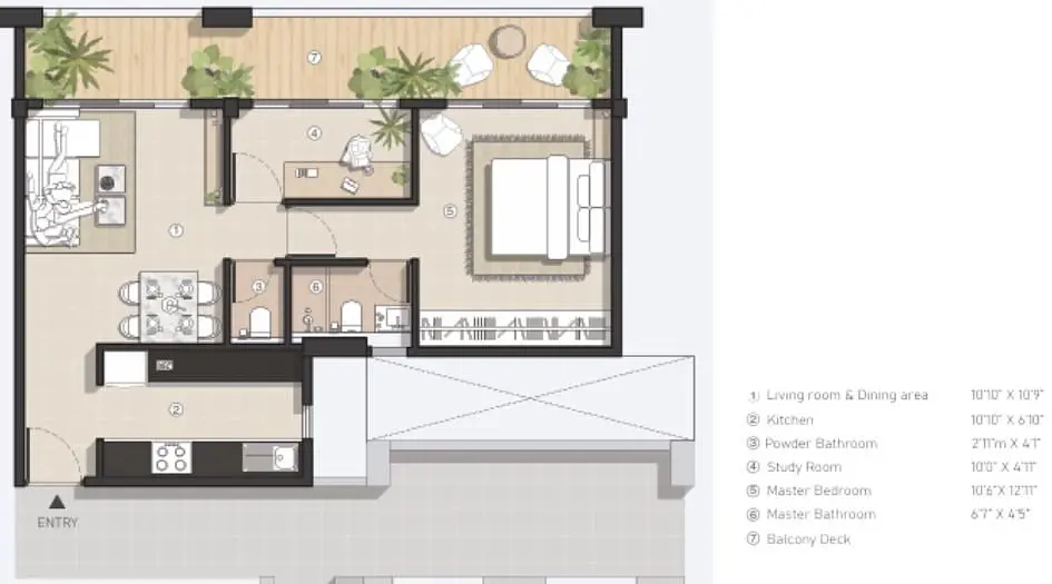 1 BHK