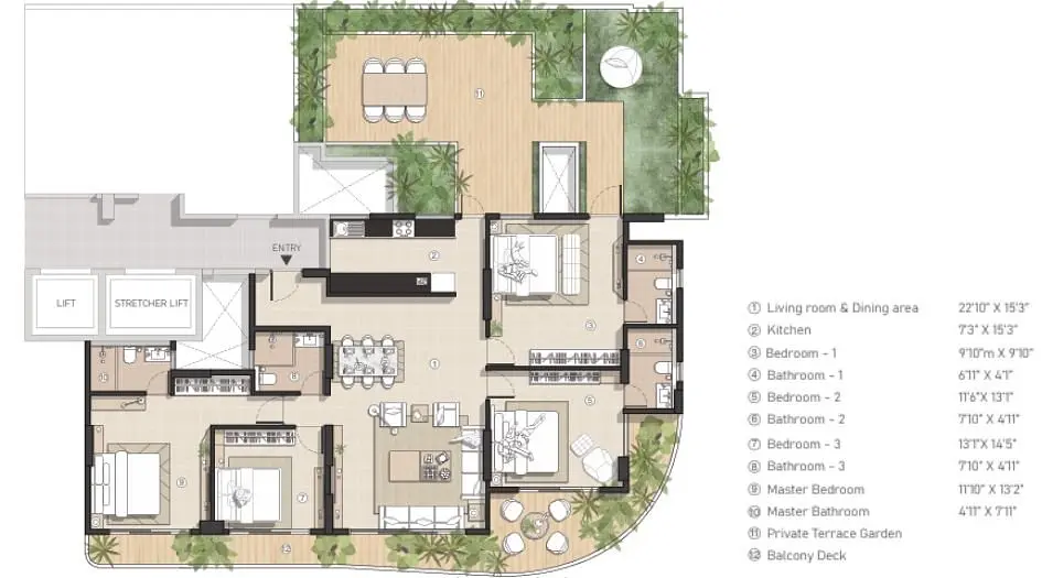 4 BHK