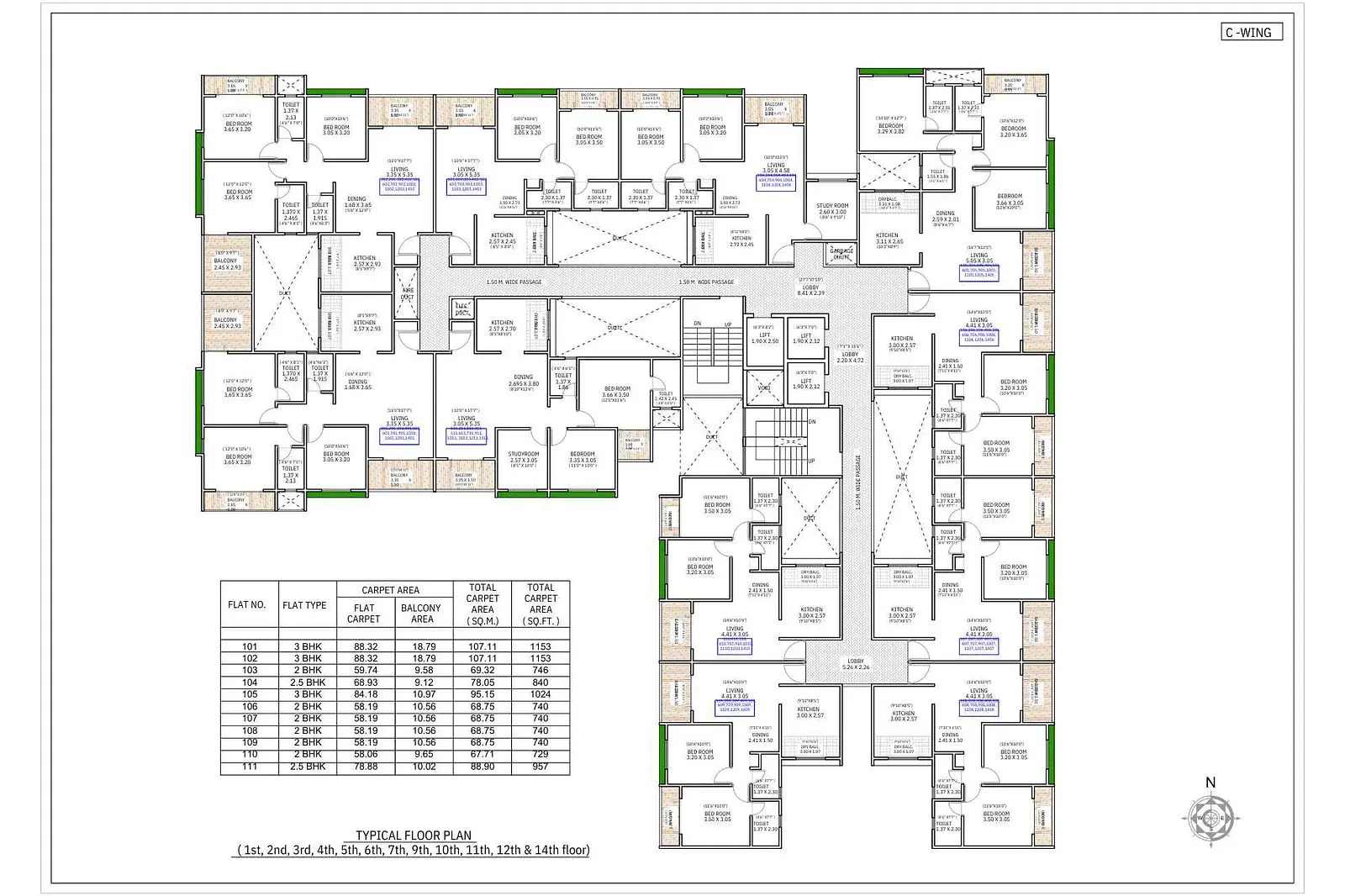 2.5 BHK