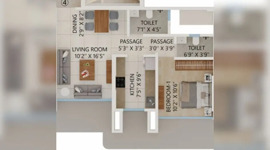 1 BHK