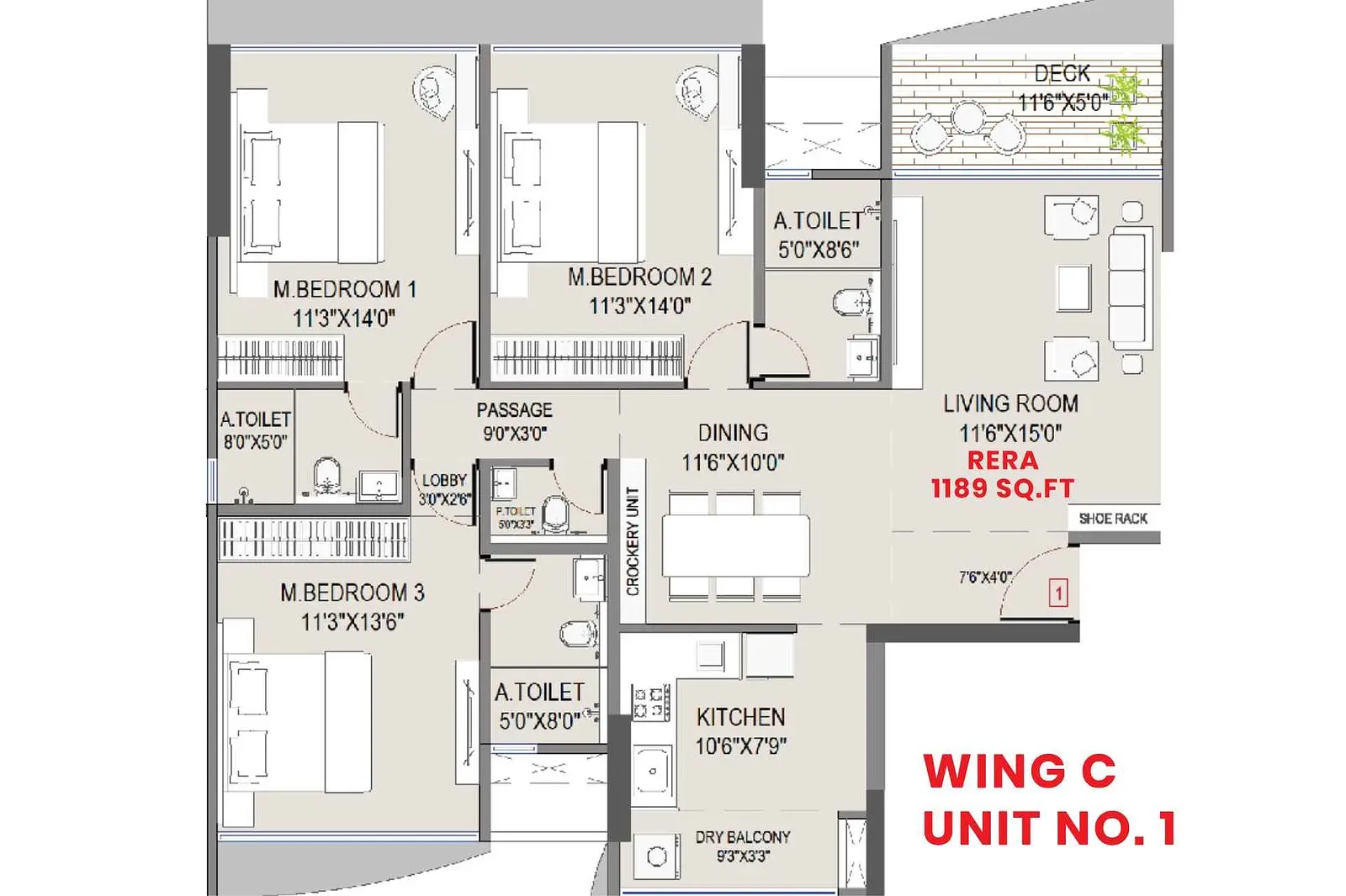 3 BHK