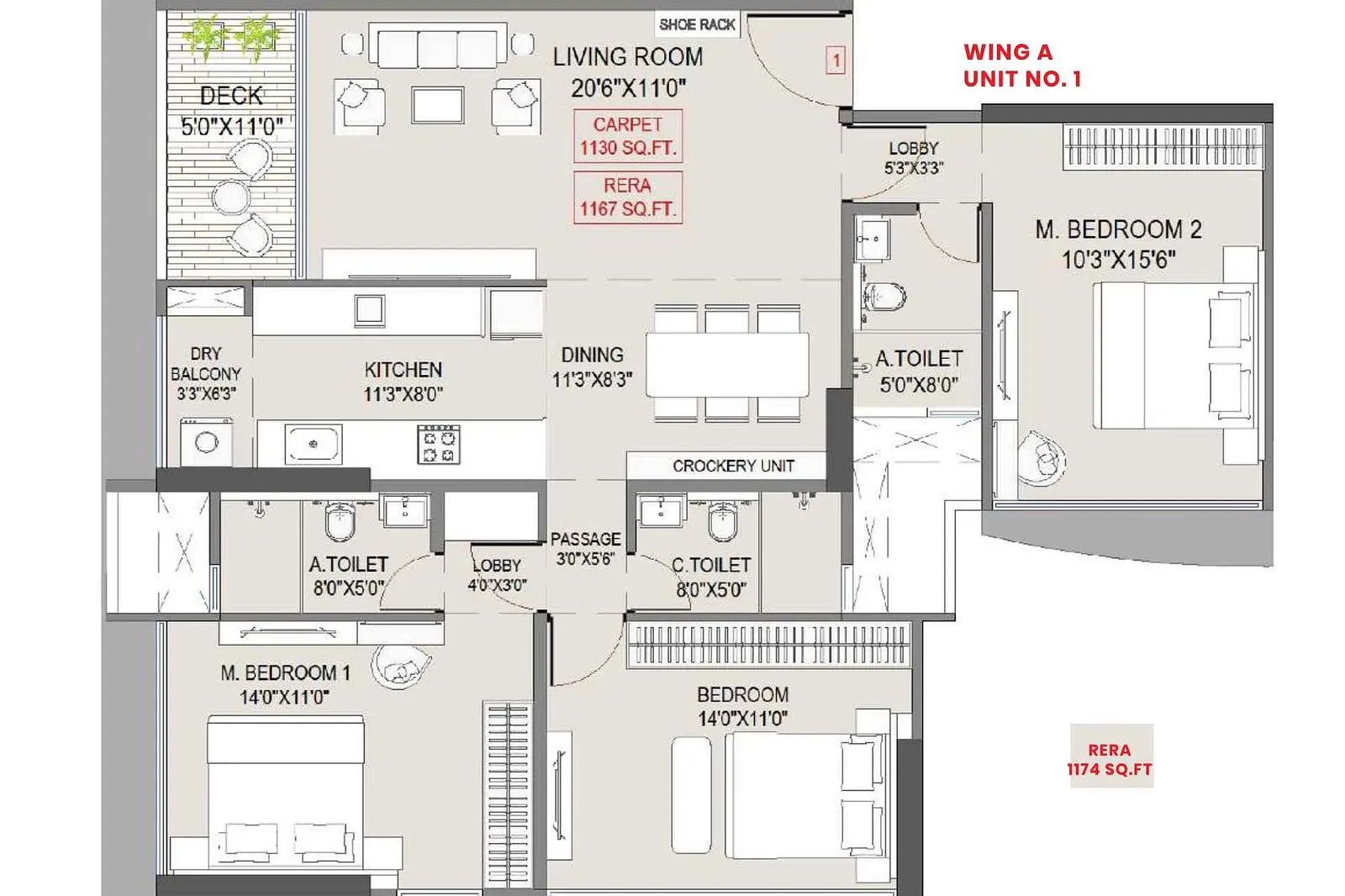 3 BHK