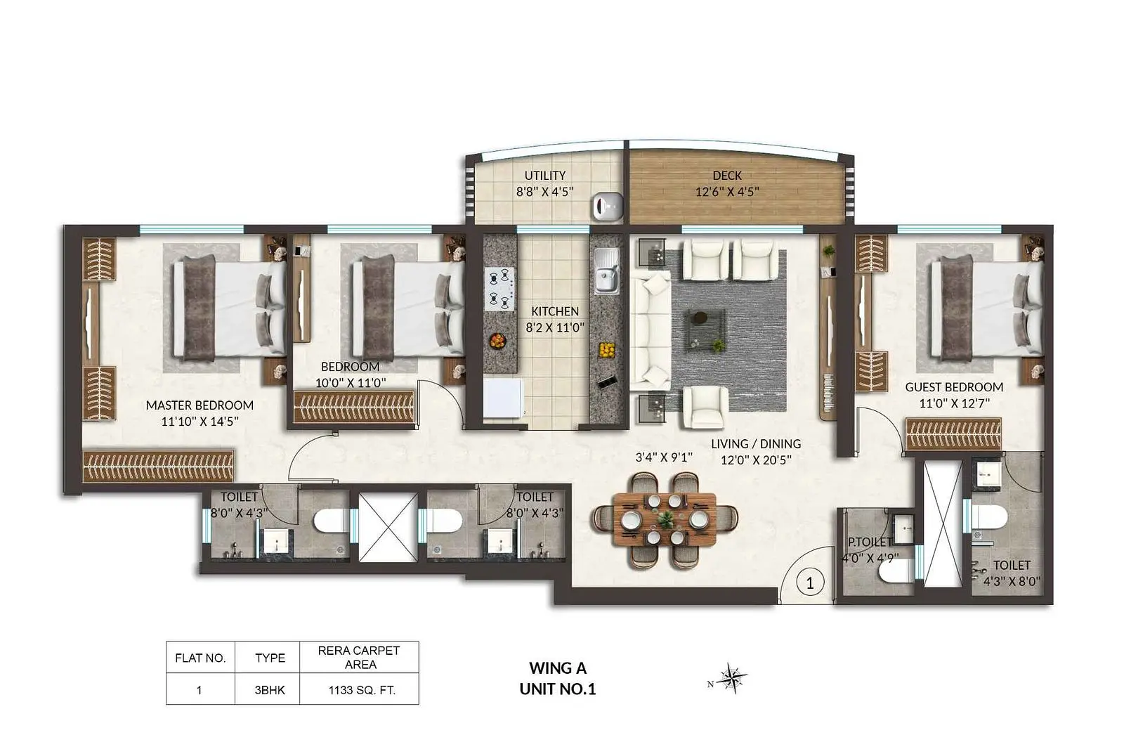 3 BHK