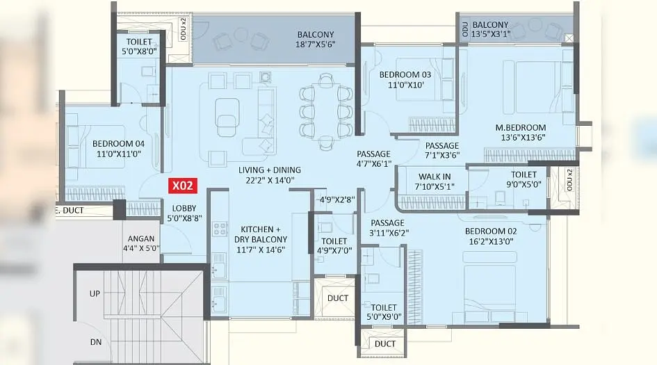 4 BHK