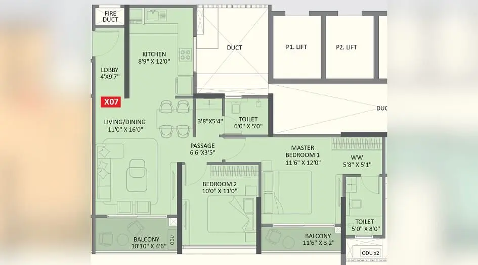 2 BHK