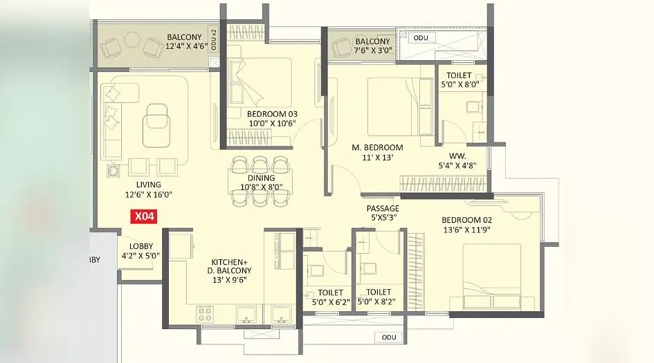 3 BHK