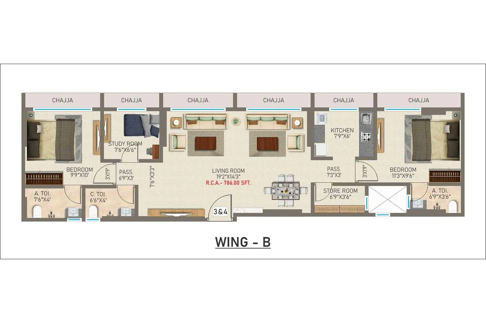 1 BHK